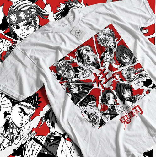 Shirt demon slayer kimetsu - t-shirt,