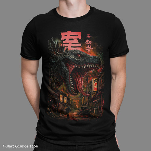 Shirt anime godzilla - t-shirt,
