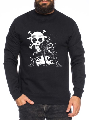 Felpa uomo rufy angry zorro - felpa,