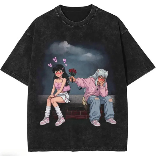 Camicia coppia anime - di,