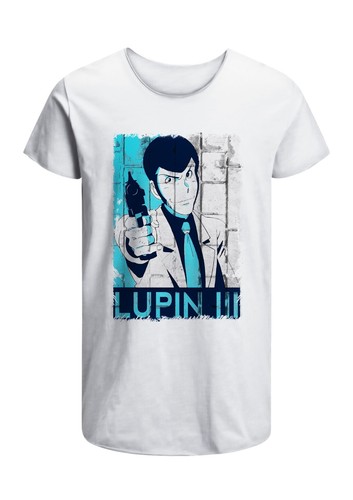 Shirt lupin cartoon - cartoon, anime