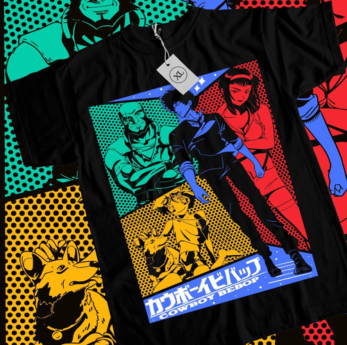 Maglietta anime cowboy bebop - anime,