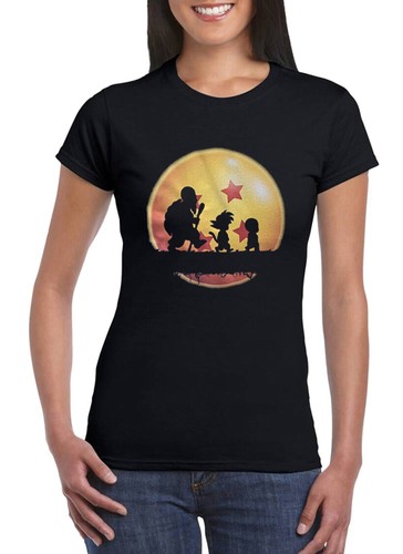Shirt son goku donna bambino - t,