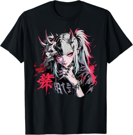 Maglietta anime demon waifu - maglietta,