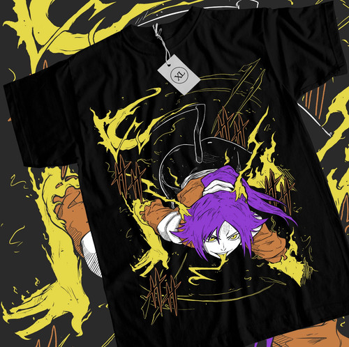 Shirt anime bleach yoruichi - t-shirt,
