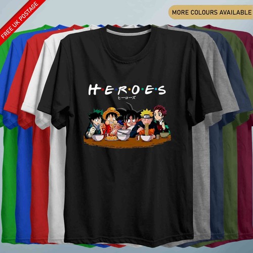 Shirt anime unisex - t, uomo