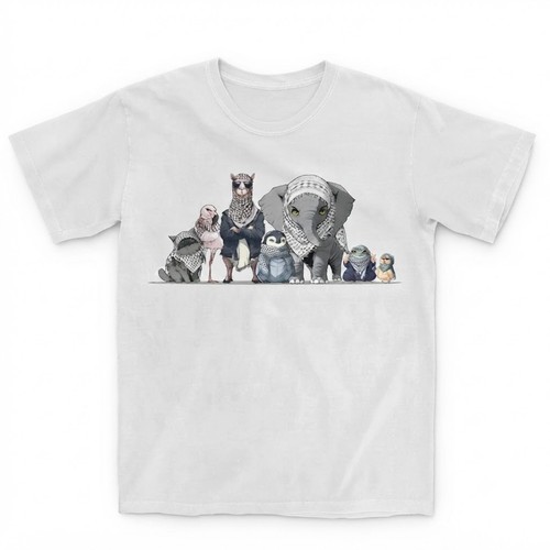 Shirt bianca animali in - t-shirt,