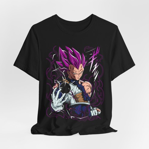 Vegeta anime graphic tee - anime,