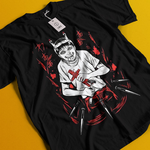 Shirt vintage horror - t-shirt,
