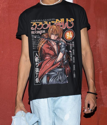 Shirt anime rurouni - rurouni, kenshin
