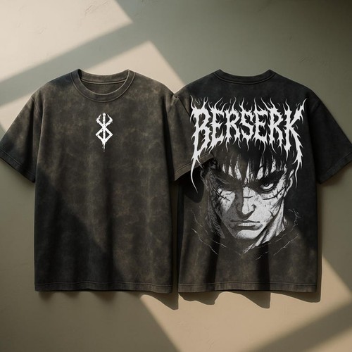 Maglietta berserk anime snow - berserk,