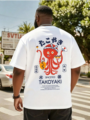 Shirt uomo takoyaki octopus - uomo,